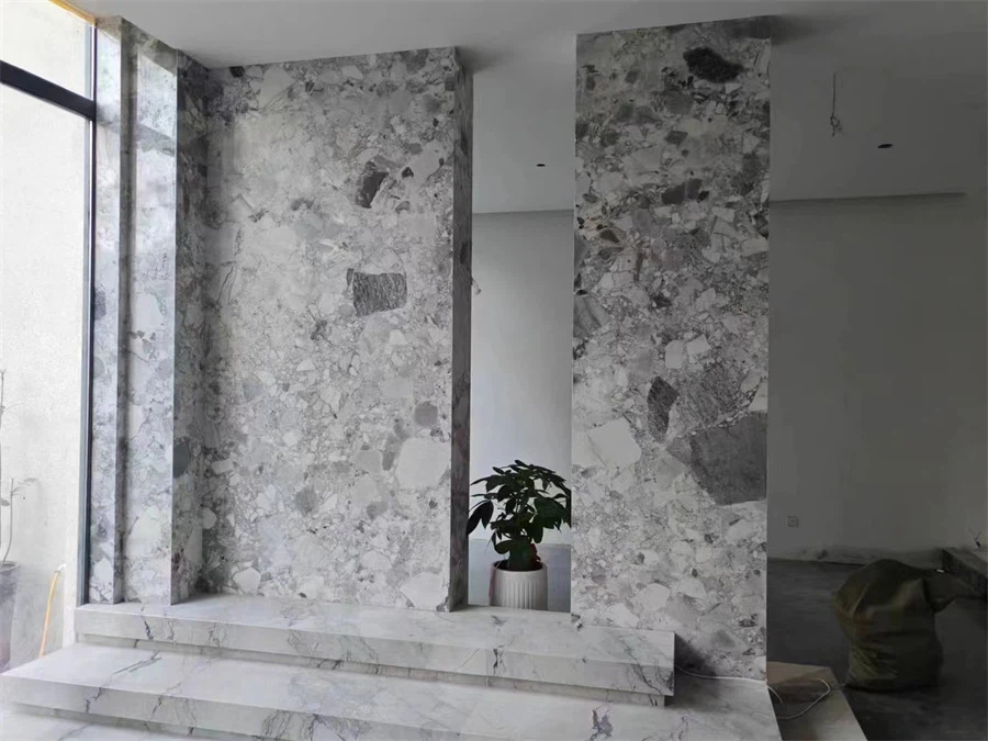 panda grey marble WALL panda grey marble WALL