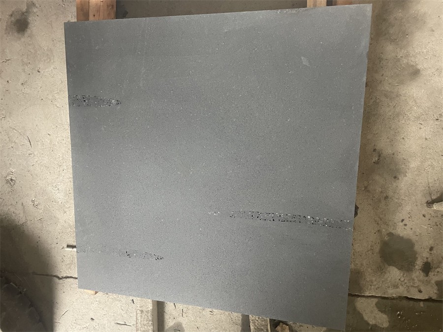 grey andesite stone honed finish