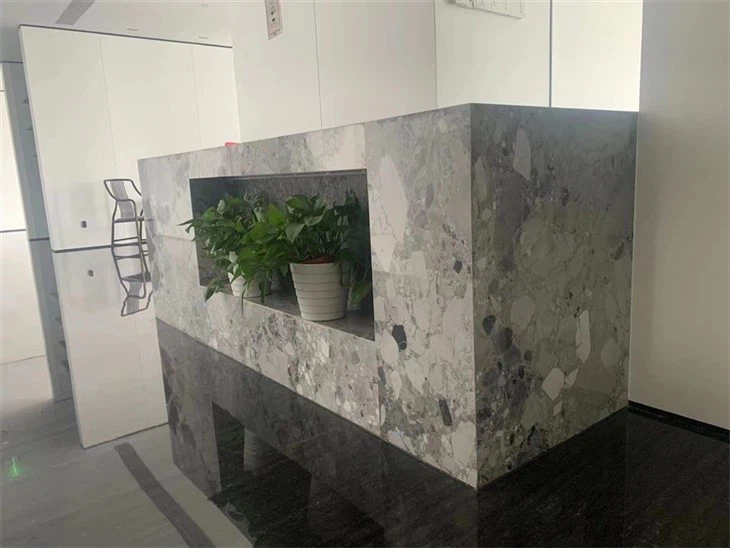 Grey Marble Wall