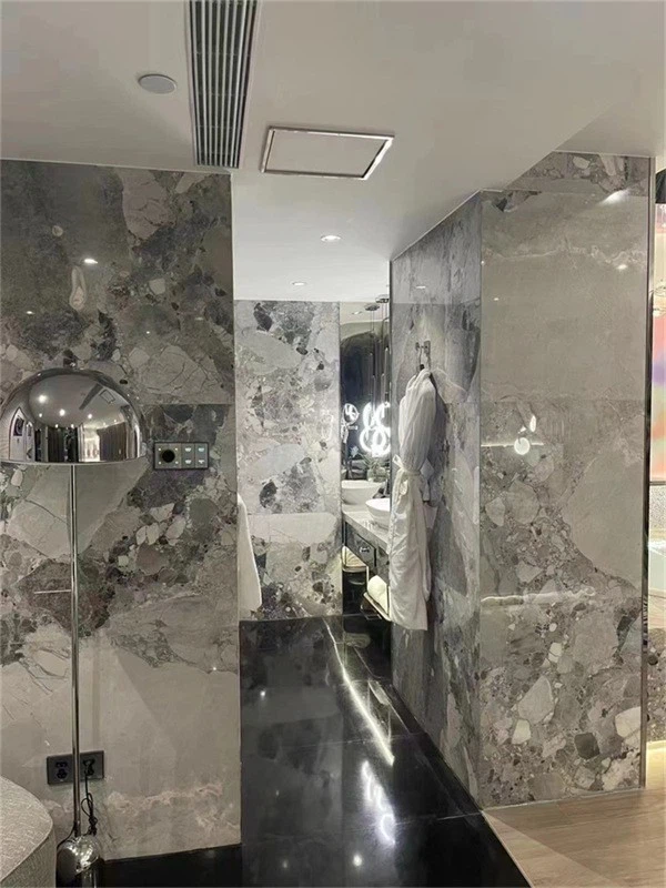 Grey Marble Wall