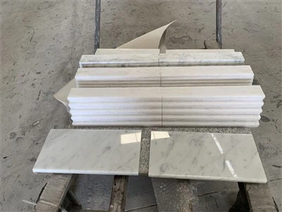 Backsplash Bianco Carrara