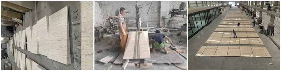 Roman travertine production Roman travertine production