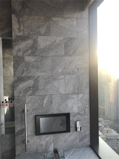 Telhas de granito para paredes de banheiro