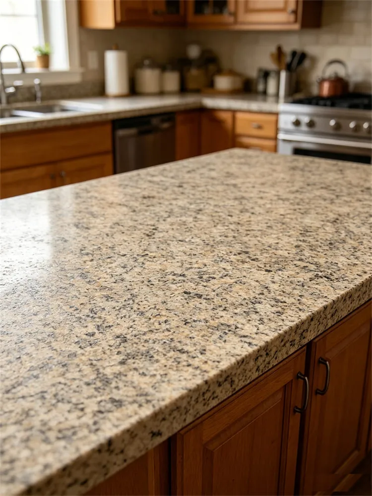 luxury application of yellow granite