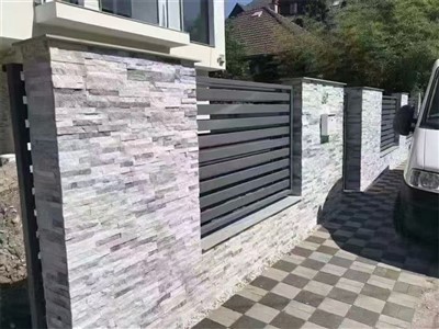 Azulejo de parede de pedra empilhada